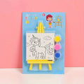 small water canvas kit unicorn theme