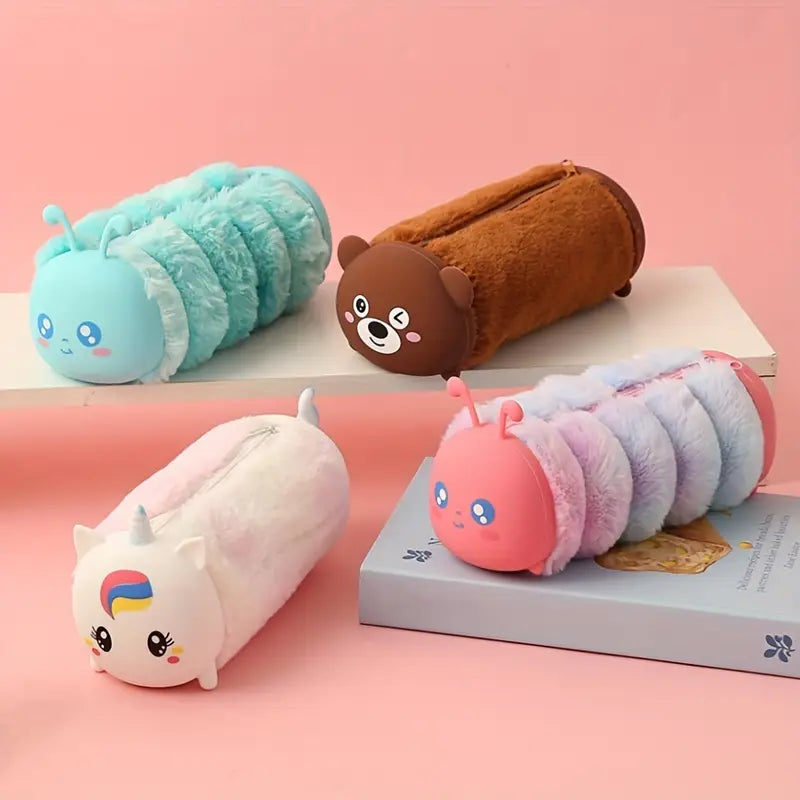 Expandable Fur  Pouch