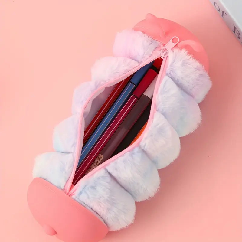 Expandable Fur  Pouch