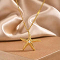 Anti Tarnish Stainless Steel Star Themed Pendant