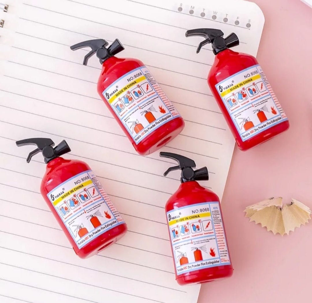 Fire extinguisher shaped  sharpener