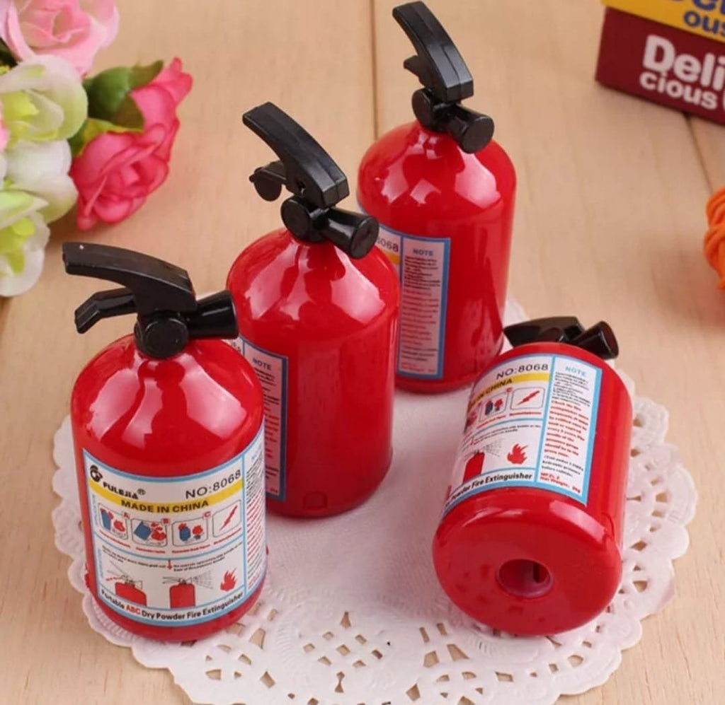 Fire extinguisher shaped  sharpener