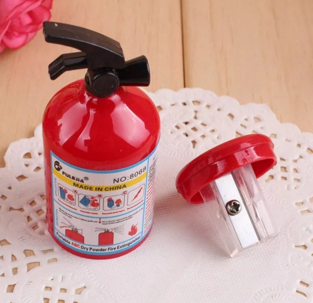 Fire extinguisher shaped  sharpener