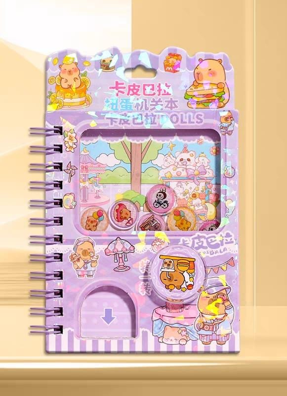 Twist  Spiral Pocket Diary with Stickers