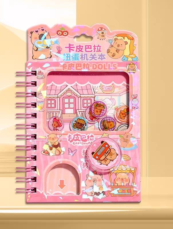 Twist  Spiral Pocket Diary with Stickers