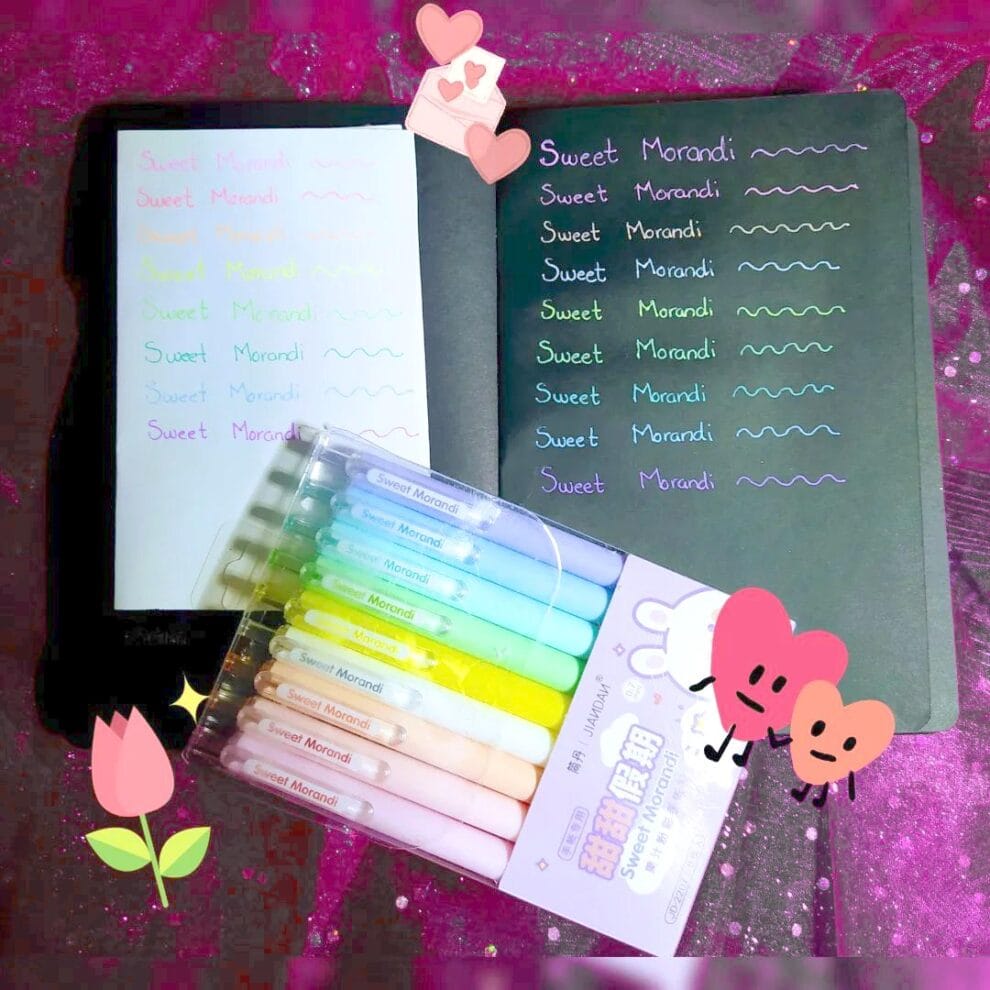 Sweet Morandi - 9 pcs Pastel Colors Gel Pens