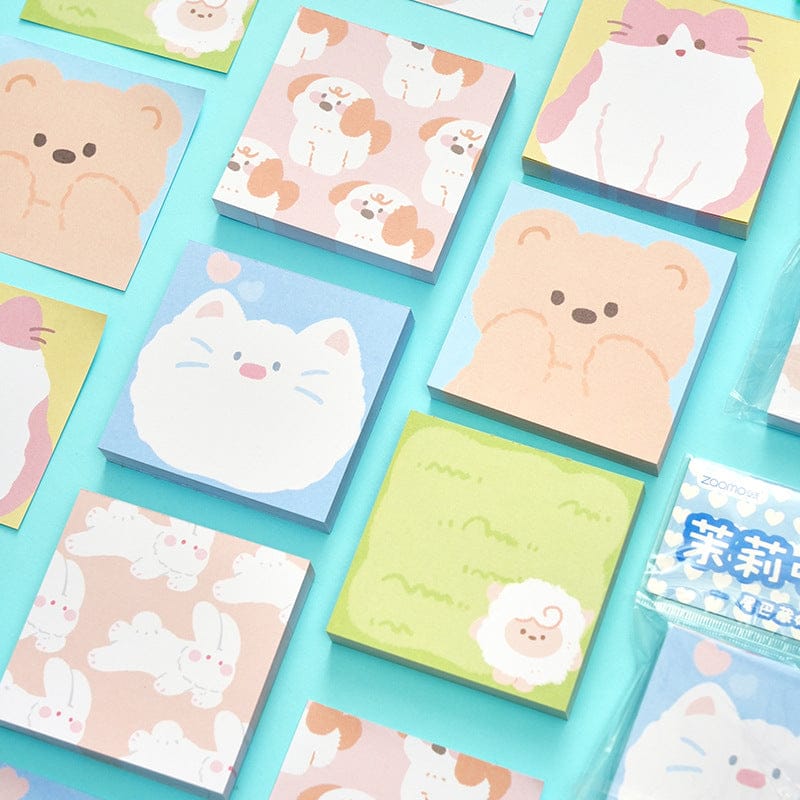 Kawaii Animal Sticky Notes