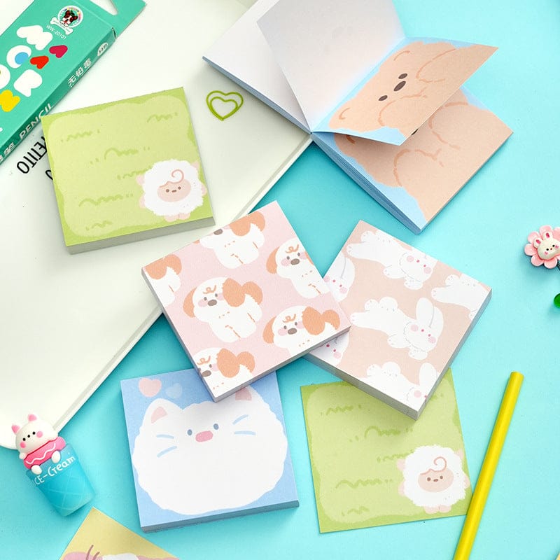 Kawaii Animal Sticky Notes