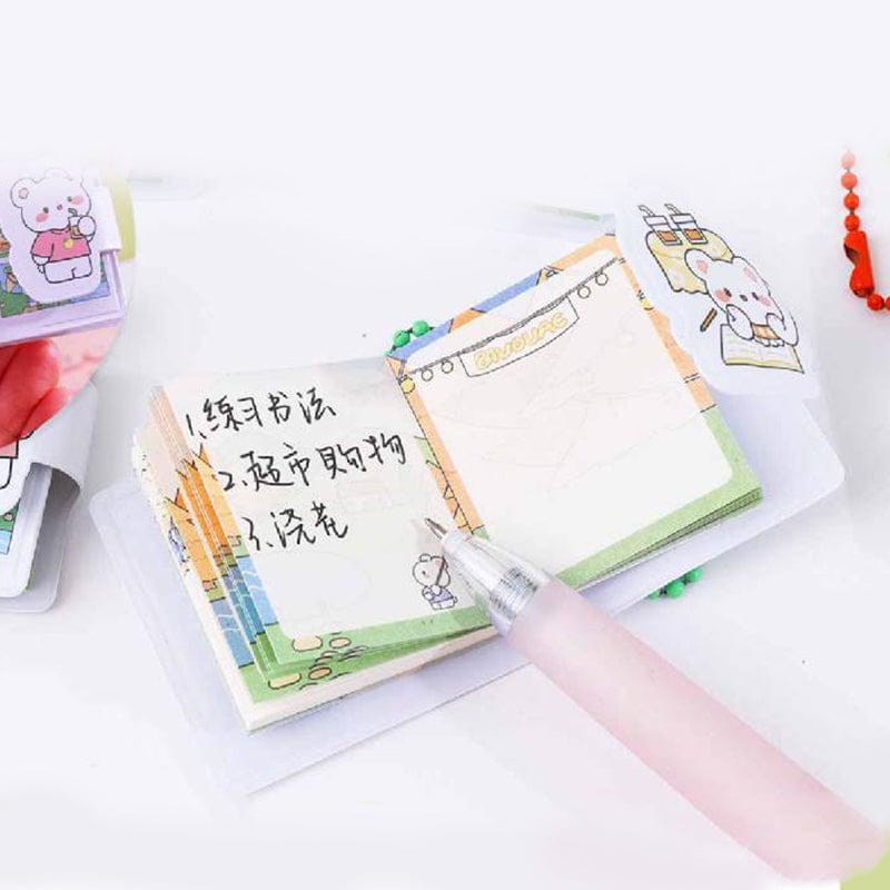 Cute  Couple Mini Diary 2 Pcs