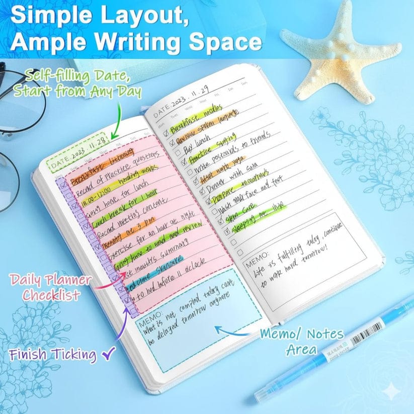 Rose Petals Floral Notebook Dairy