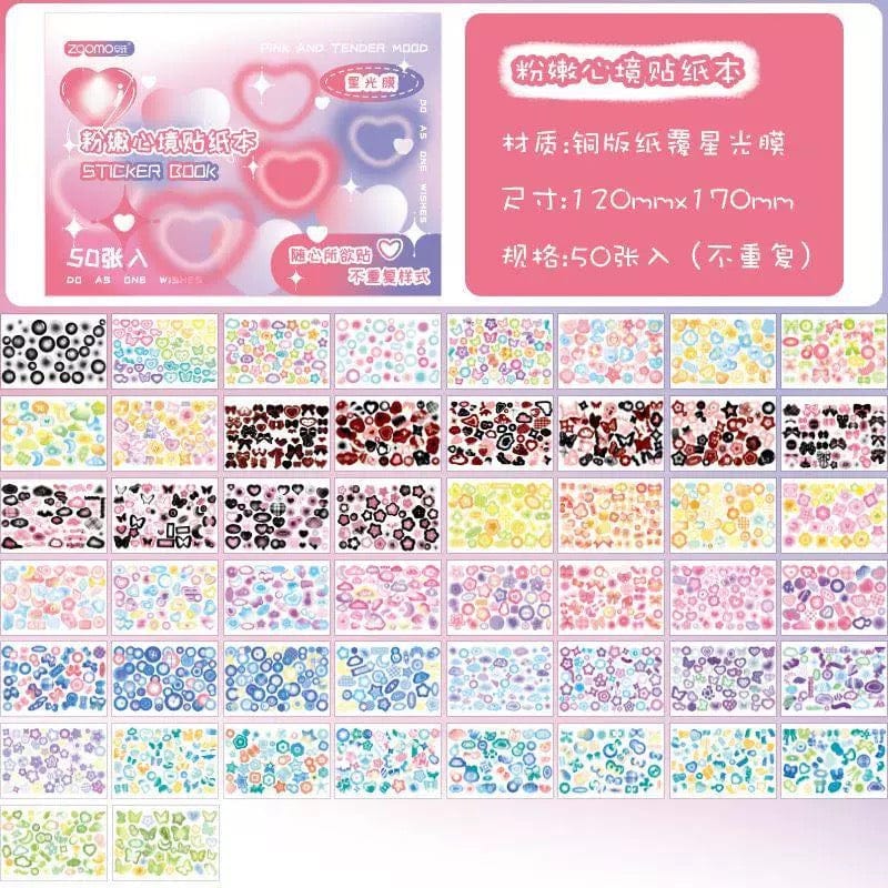 K-pop Starts Sticker Book