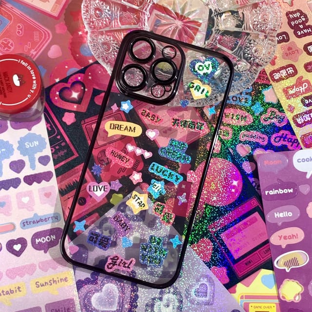 Star Series Holographic Sticker Book