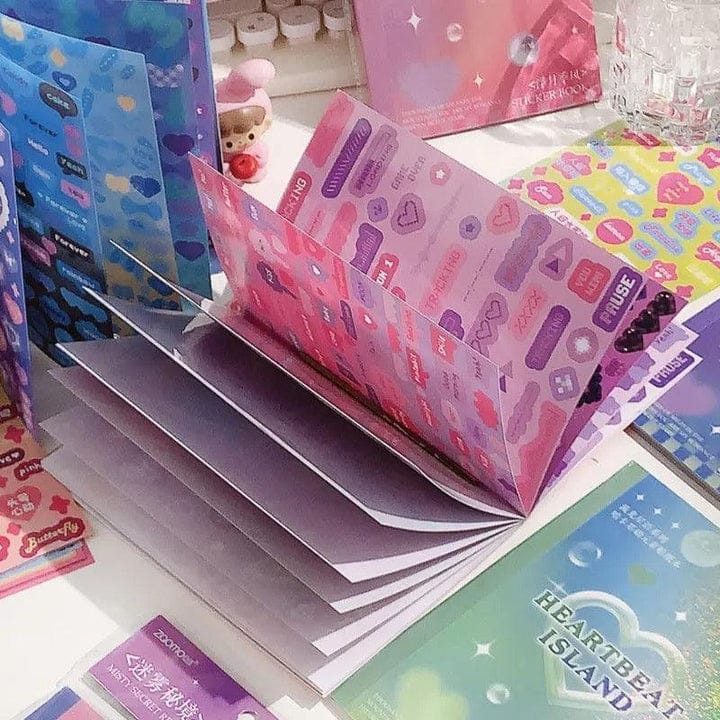 Star Series Holographic Sticker Book