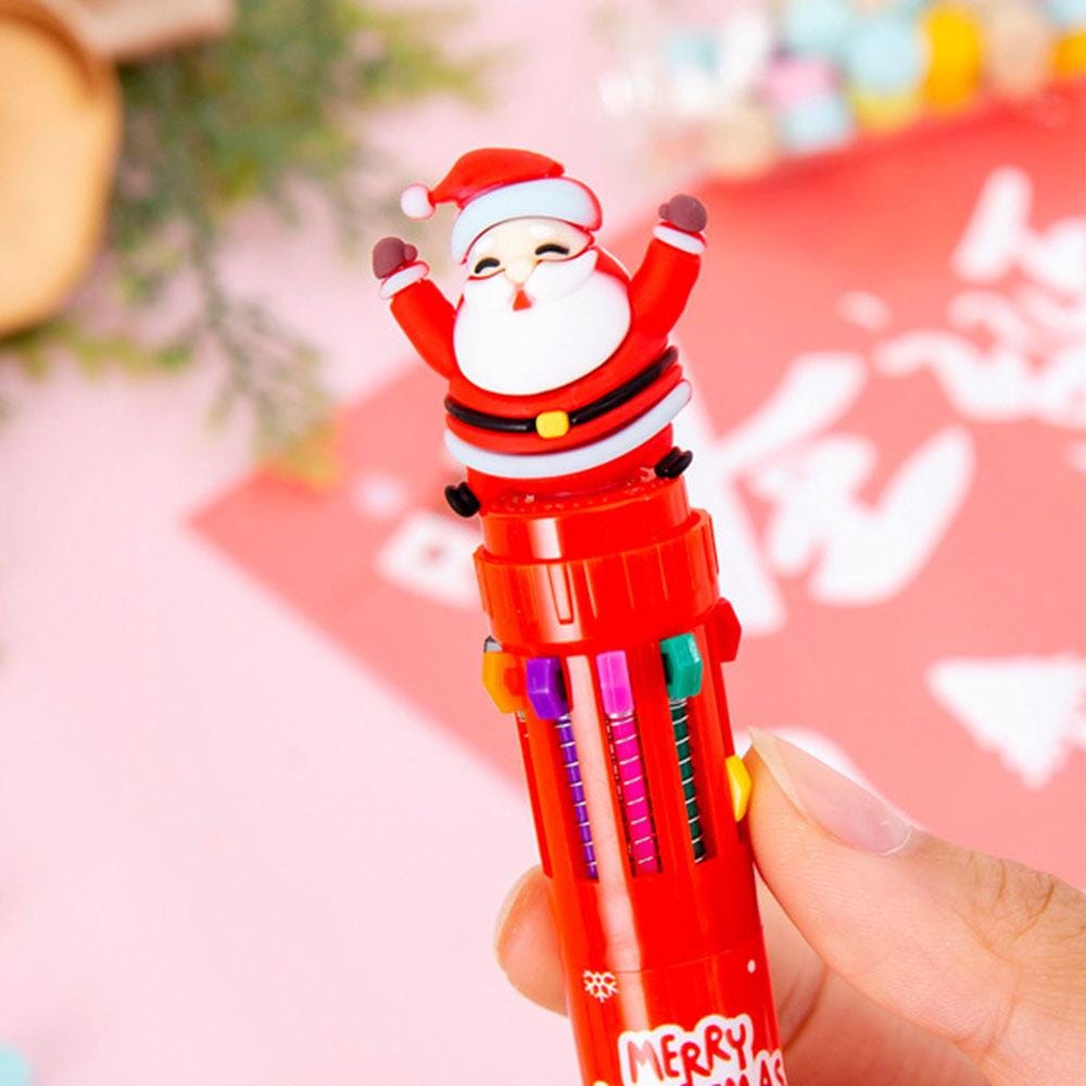 10 In 1 Christmas Theme Ball Pen