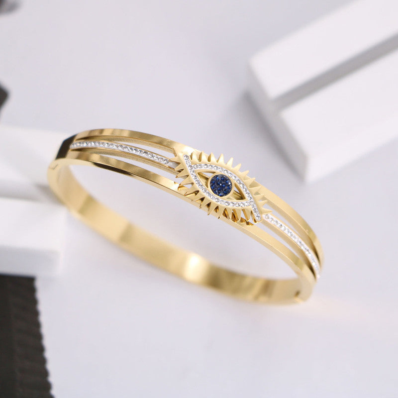 Anti-Tarnish  Evil Eye Bracelet For Women