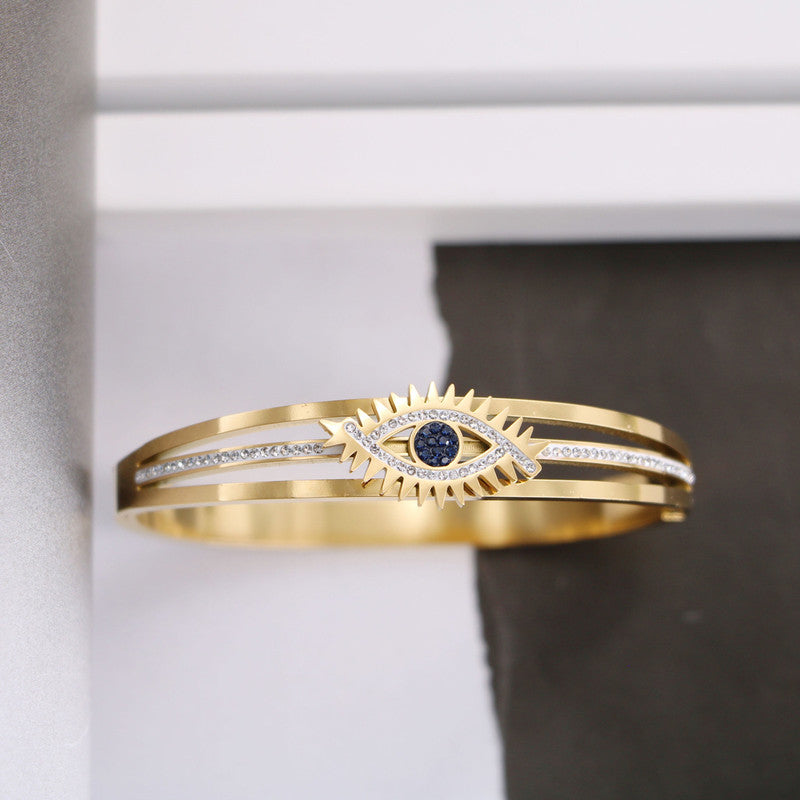 Anti-Tarnish  Evil Eye Bracelet For Women