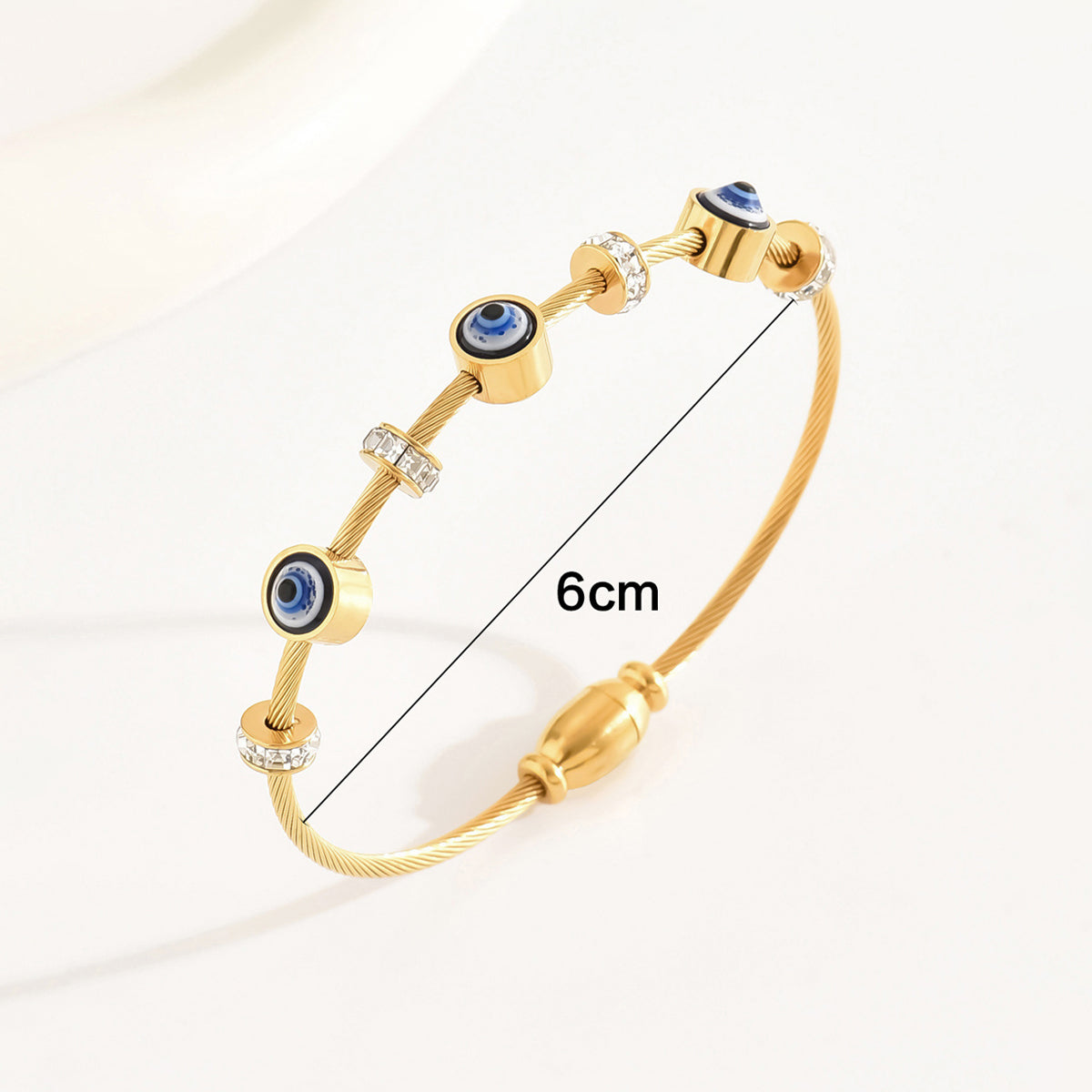 Anti-Tarnish Evil Eye Bracelet For Women