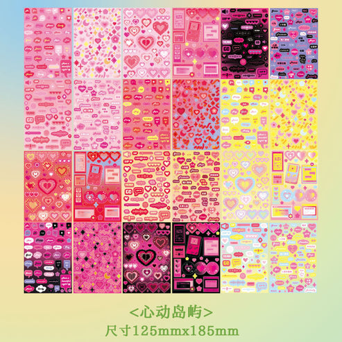 K-pop Starts Sticker Book