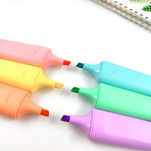Brighten Your Notes! Fluorescent Highlighter 1 Pcs