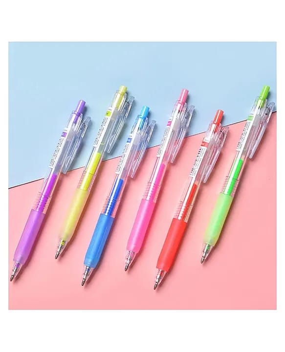 12-Color Smooth Gel Pen Set