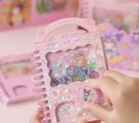 Twist  Spiral Pocket Diary with Stickers