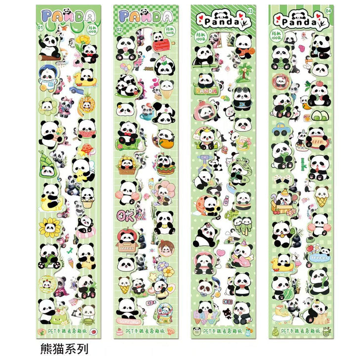 Panda Sticker( 100 Pcs)